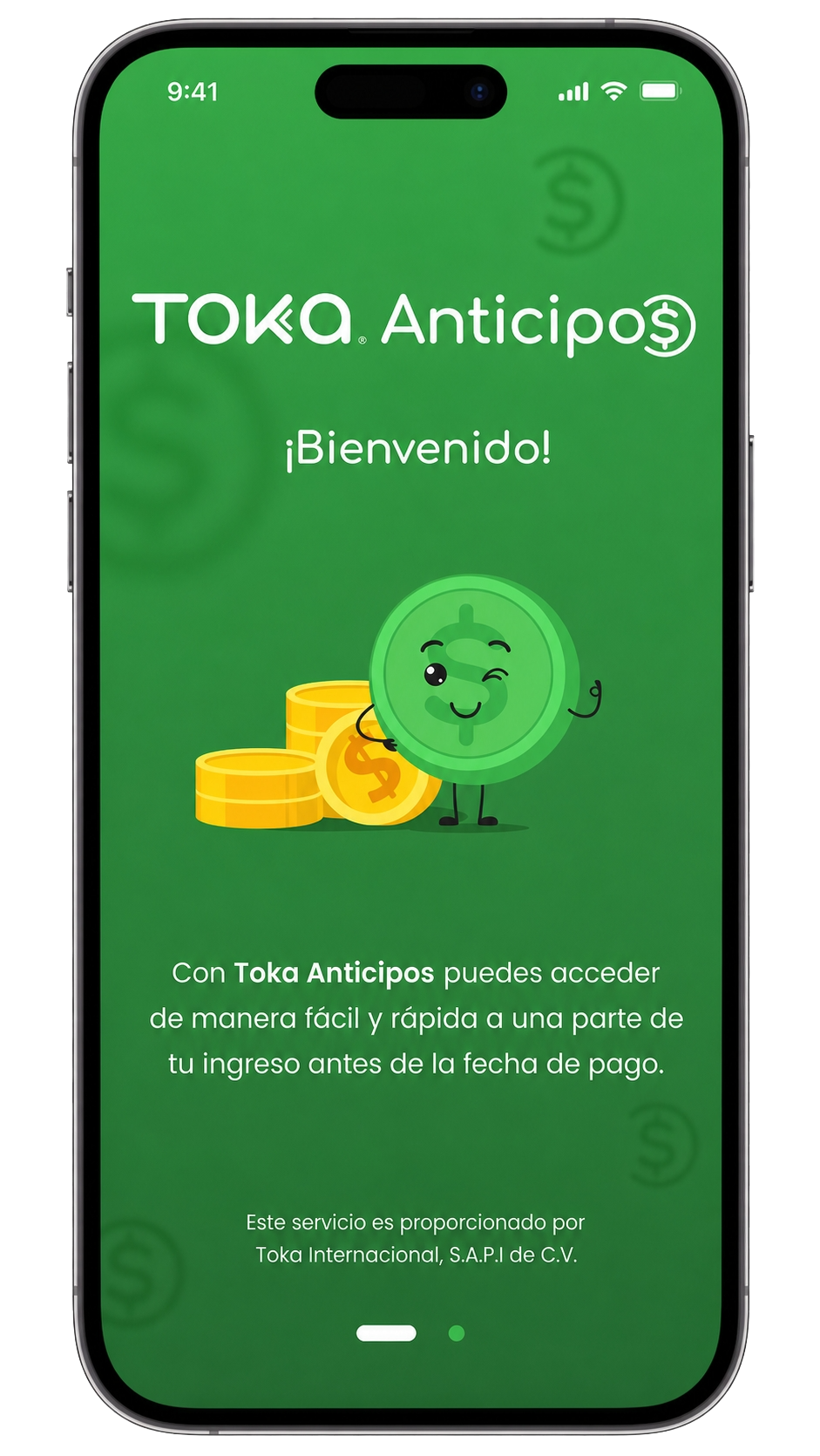Toka Anticipos en la Super App